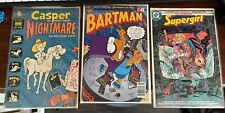 Comic Books - Set of 3 , Sealed In Plastic . DC Supergirl, Casper, Bartman picture