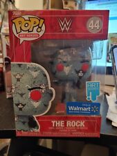 Funko Pop Art Series WWE THE ROCK #44 Walmart Exclusive picture