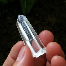 13.5g 48mm Super Rare Luster Lemurian Quartz Natural Water Clear Crystal Point picture
