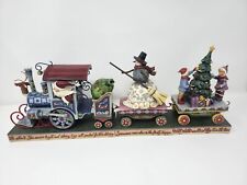 Jim Shore Heartwood Creek North Star Express 3 Piece Train Set with boxes picture