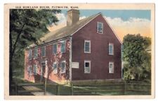 Plymouth Massachusetts c1920's Old Howland House, historic Home built 1667 picture