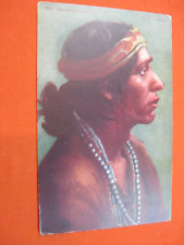 Navajo Indian Juan Pedro Postcard 1905 picture