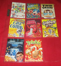 2012 WAX-EYE CEREAL KILLERS SERIES 2 SUGAR GLITTER COMPLETE SET 1-8 picture