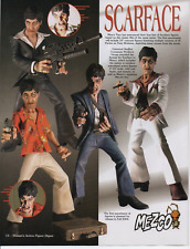 2004 Action Figures Toy PRINT AD ART - SCARFACE Mezco Al Pacino Tony Montana picture
