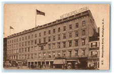 c1920s Metropolitan Hotel, Washington DC Unposted Antique Postcard picture