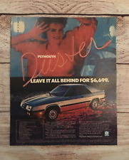 Vintage 1985 Plymouth Duster 10