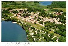 Hackensack, MN Minnesota  CITY~HOMES~WATERFRONT  Bird's Eye View  4X6 Postcard picture