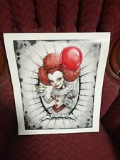 Rare 2020 Monster High Skullector Pennywise LE Print Only 972/1300 Exc Cond.  picture