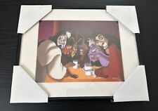 VINTAGE Disney Mickey’s House Of Mouse Villians - Limited Lithograph - 45/400 picture