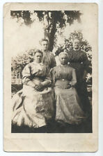 Older Ladies Portrait Postcard  RPPC c1910 picture
