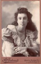 SWEET BEJEWELED LASS : AUCKLAND, NEW ZEALAND : FASHION : CABINET CARD picture