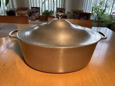 Vintage MAJESTIC COOKWARE Cast Aluminum OVAL Roaster Dutch Oven AWESOME picture