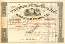 Western Pennsylvania Railroad Co. - Railroad Stocks picture