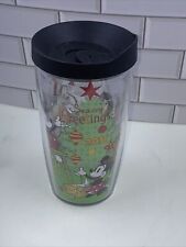 Disney Mickey Mouse Tervis Seasons Greetings 2011 Fab 5 16 oz w/Lid picture