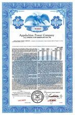 Appalachian Power Co. - 1962 Specimen Bond - Specimen Stocks & Bonds picture