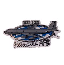 Vtg KC-135 Stratotanker Fairchild AFB Collectible Fridge Magnet picture