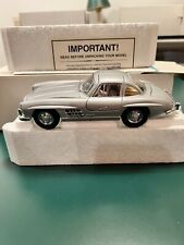 1954 MERCEDES BENZ 300SL GULLWING FRANKLIN MINT 1:24 CAR MIB NEVER USED *L@@K* picture