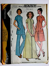 UNCUT McCall’s 3160 Misses Dress Tunic & Pants 18 Vintage Sewing Pattern picture