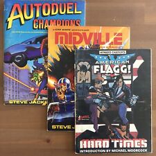 Auto duel, Midville, American Flagg Set Of Three Comic Books picture
