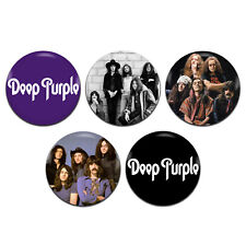 5x Deep Purple Band Heavy Rock 25mm / 1 Inch D Pin Button Badges picture