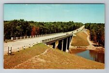 Manton MI-Michigan, Jones Bridge, Vintage Postcard picture