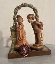 ANRI 3pc Set Young Mans Fancy-Romantic Notion w/Rose Archway Display EXCELLENT picture