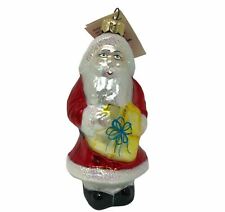 Christopher Radko Christmas Ornament Gifted Santa Claus Made Poland Vintage 5.5