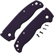 Flytanium Classic PeelPly Purple G10 Scales For Thickening Demko AD 20.5 Knife picture