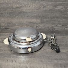 Vintage GE WAFFLE MAKER -  129W9 NICE - GENERAL ELECTRIC - ART DECO MCM Tested picture
