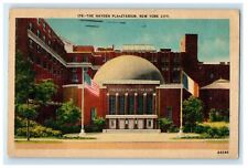 1943 The Hayden Planetarium New York City NY Vintage Posted Postcard picture