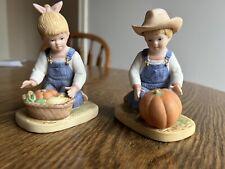 Home Interiors And Gifts, Vintage Denim Days “HARVEST HELPERS