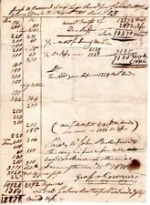 T20-79964 Settlement of Accounts to Goddard 1811 John Butterfield Farmington CT picture