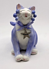 Vintage Amy Lacombe 2004 Faith Cat Kitten Used Figurine picture