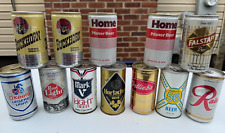 12 Vintage Collectible Empty Cans NO ALCOHOL Horlacher,ANDY'S 56 Crossroads more picture
