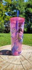 Starbucks Summer 2023 Pink Floral 24oz Cold Cup picture