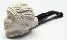 Imported Small Meerschaum Pipe - Native America CHIEF picture