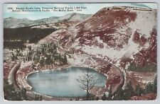 Yankee Doodle Lake Between Railroad Tracks Denver Colorado Vintage Postcard picture