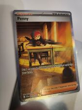 Penny - 252/198 - Secret Rare - Scarlet & Violet - Pokemon Sleeved + Toploader picture
