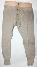 ORIGINAL PRE WWII 1941 DATED WINTER DRAWERS, LONG JOHNS, SIZE 34 picture