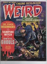 WEIRD VOL.4 NO.1   FN  1970 EERIE PUBLICATIONS *SOLID*   COMBINE SHIPPING picture