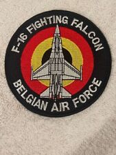 F-16 Fighting Falcon Belgium Air Force Patch picture