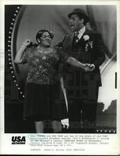 Press Photo Nell Carter and Ken Page in 
