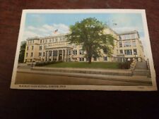 McKinley High School canton postcard 1935 White Border picture