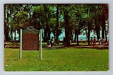 Monroe MI-Michigan, Sterling State Park, Lake Erie, Vintage Souvenir Postcard picture