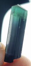 9.20 Ct natural Terminated Bluish Green Cap Tourmaline Crystal From Afghanistan  picture