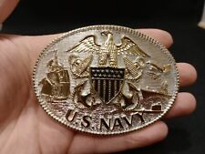 Montana Silversmiths U. S. Navy Belt Buckle picture