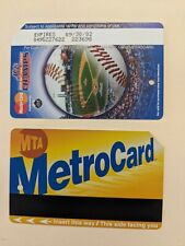 METS Subway Series NYC MetroCard, Expired, Mint condition picture