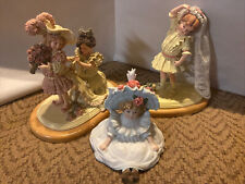 Maud Humphrey Bogart figurines LOT Of 3 THE BRIDE, PLAYING BRIDESMAID And SARAH picture