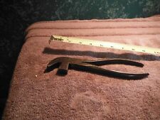 Antique W&C Wynn Cobbler 3 ? Leather Shoe Lasting Pliers Hammer Combination Tool picture