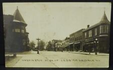 Rare RPPC Postcard 1914 Washington South of C. B. & Q RR Hinsdale, Illinois picture